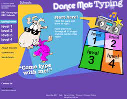 dancing mat typing
